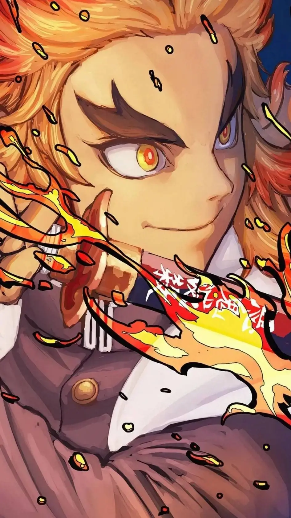 ai character: rengoku  background