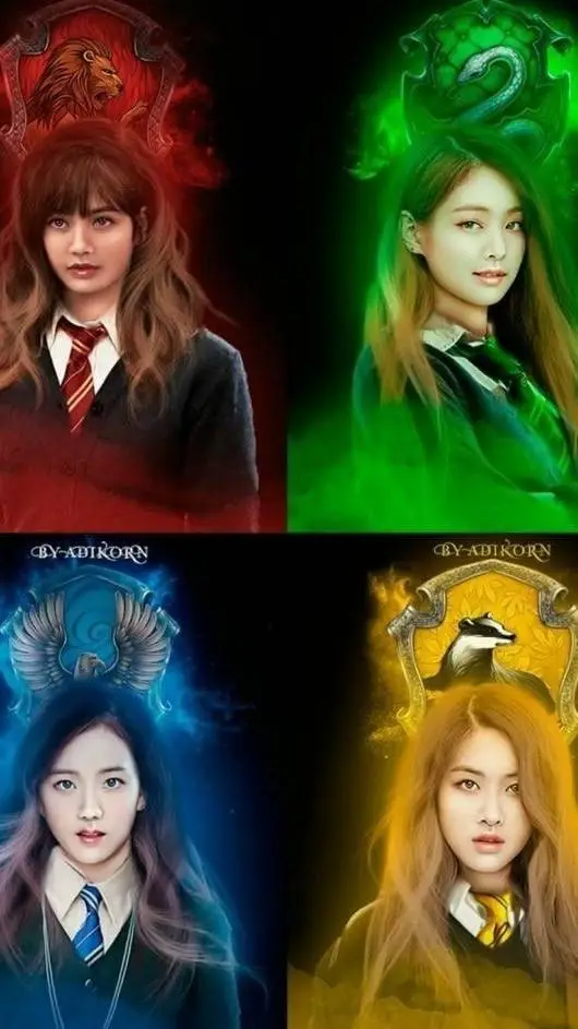 ai character: blackpink  background