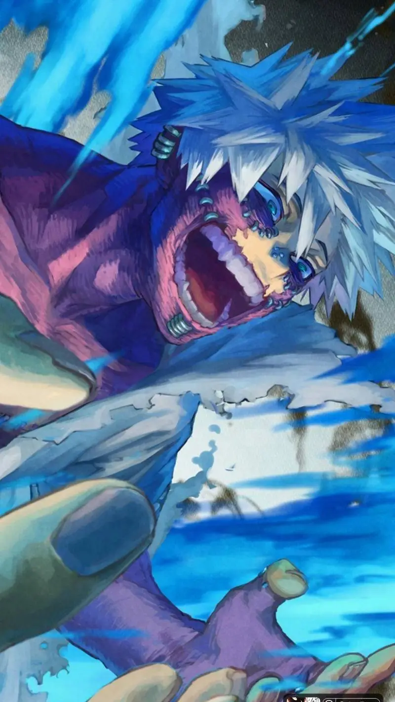 ai character: crazy dabi  background