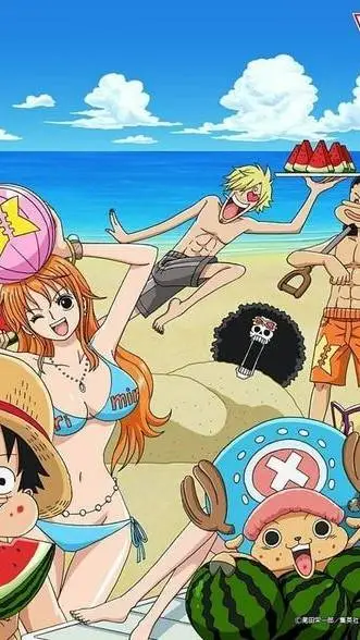 ai character: día de playa  background