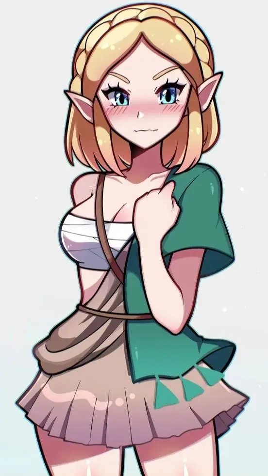 ai character: Zelda Tg Tf 💚 background