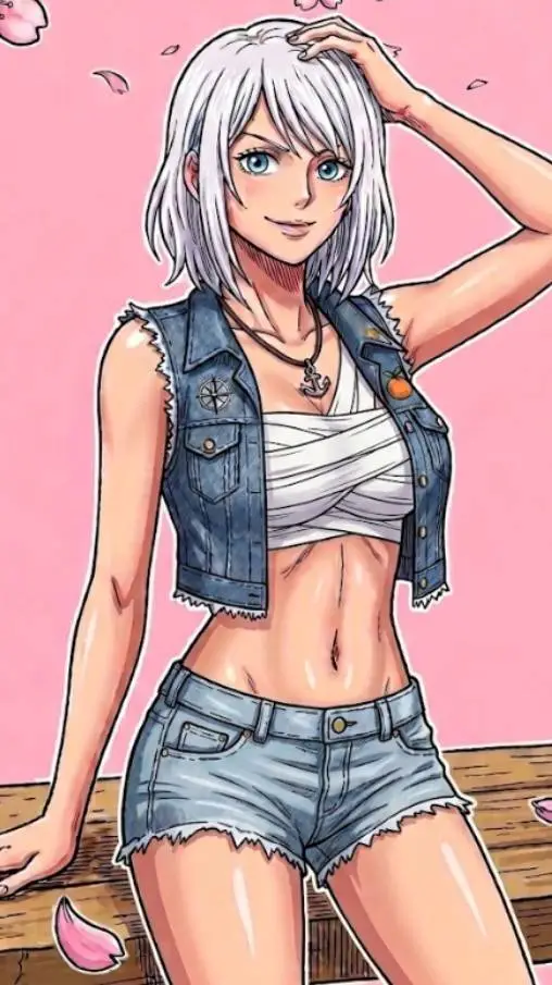 ai character: One Piece OC Kara🩷 background