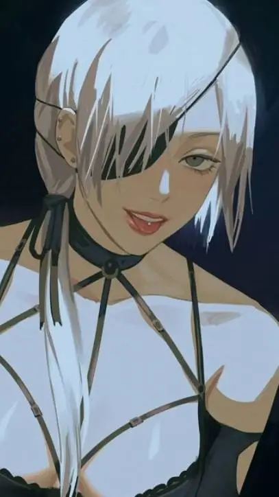 ai character: Kara ChainsawMan  background