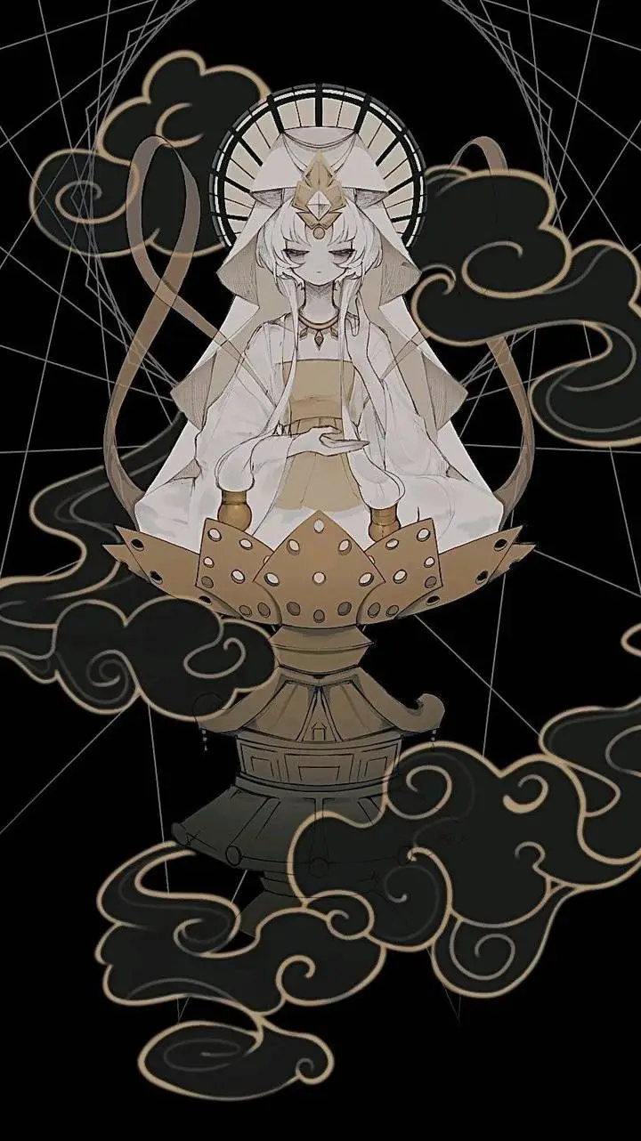 ai character: 🤍Mystic Flour🤍 background