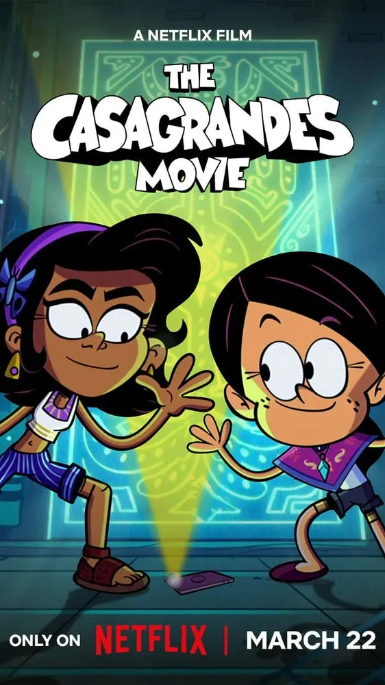 ai character: Casagrandes Movie background