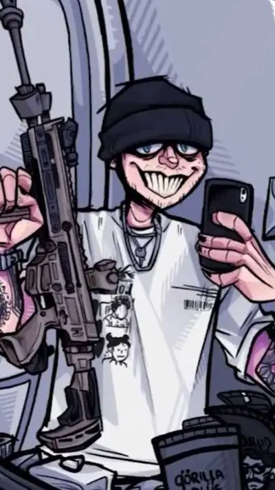 ai character:  big juic roommate background
