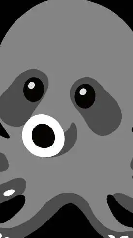 ai character: emo octopus background