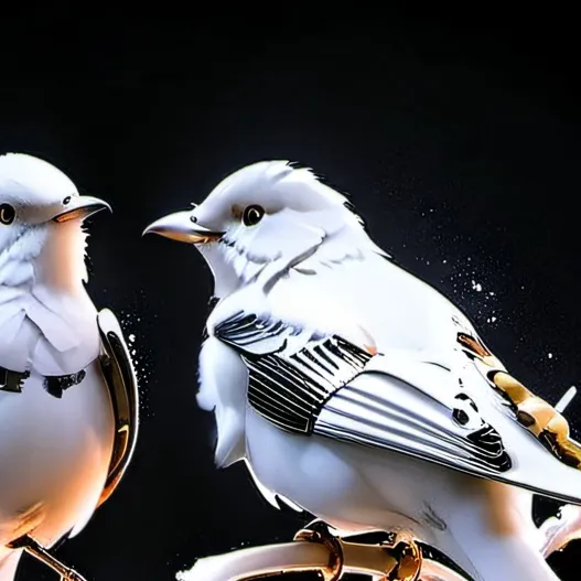 chat with ai character: two birds on a wir
