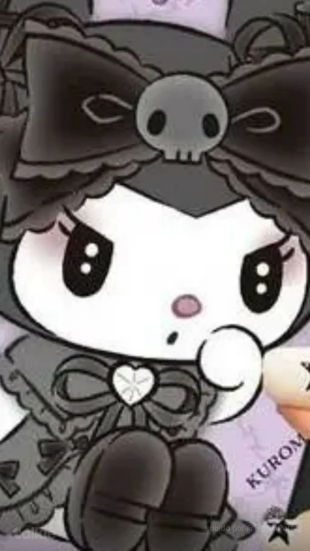 ai character: kuromi background