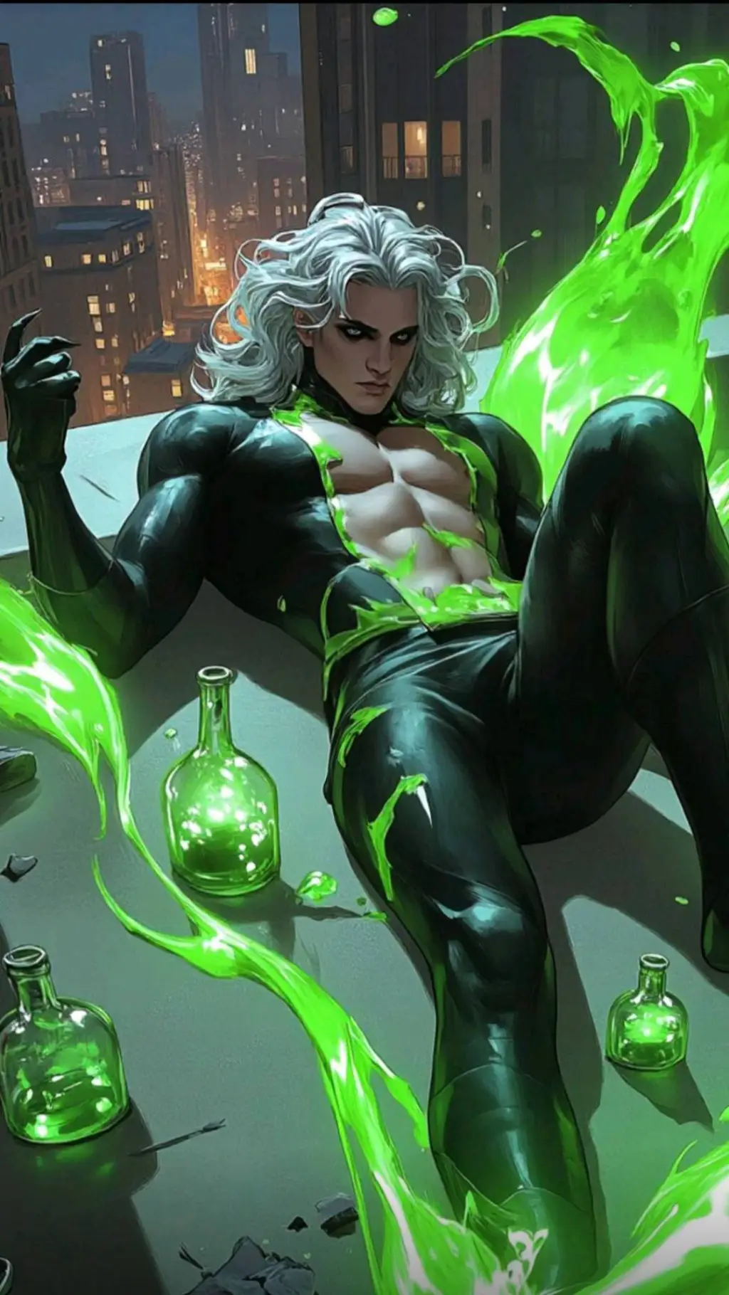 ai character: Dr. Atom background