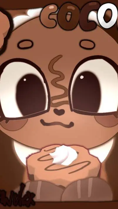 ai character: 🍫🐰~Cocoa~🐰🍫 background
