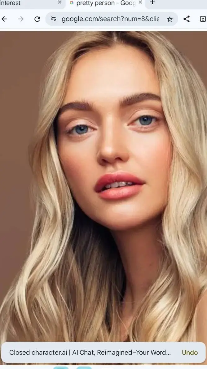 ai character: Hailey  background