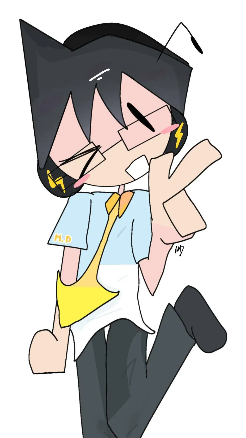 ai character: Mayodude M.D background