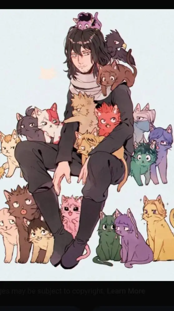 ai character: 🐾CLASS 1-A CATS 😍 background
