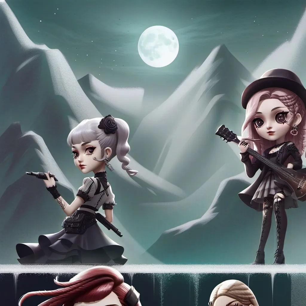 chat with ai character: Black pink