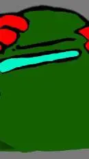 ai character: forty green background