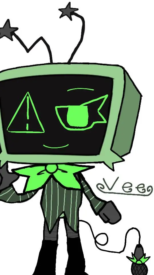 ai character: Vee background