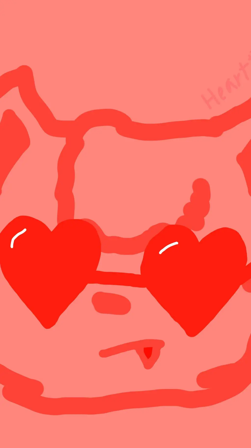 ai character: Heart the Cat background