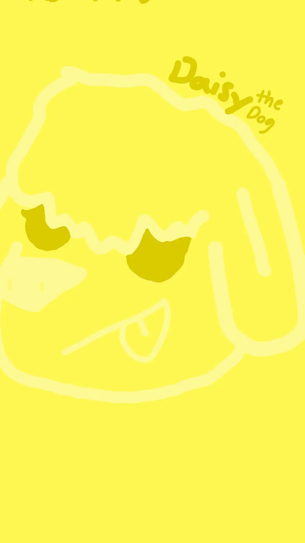 ai character: Daisy the Dog background