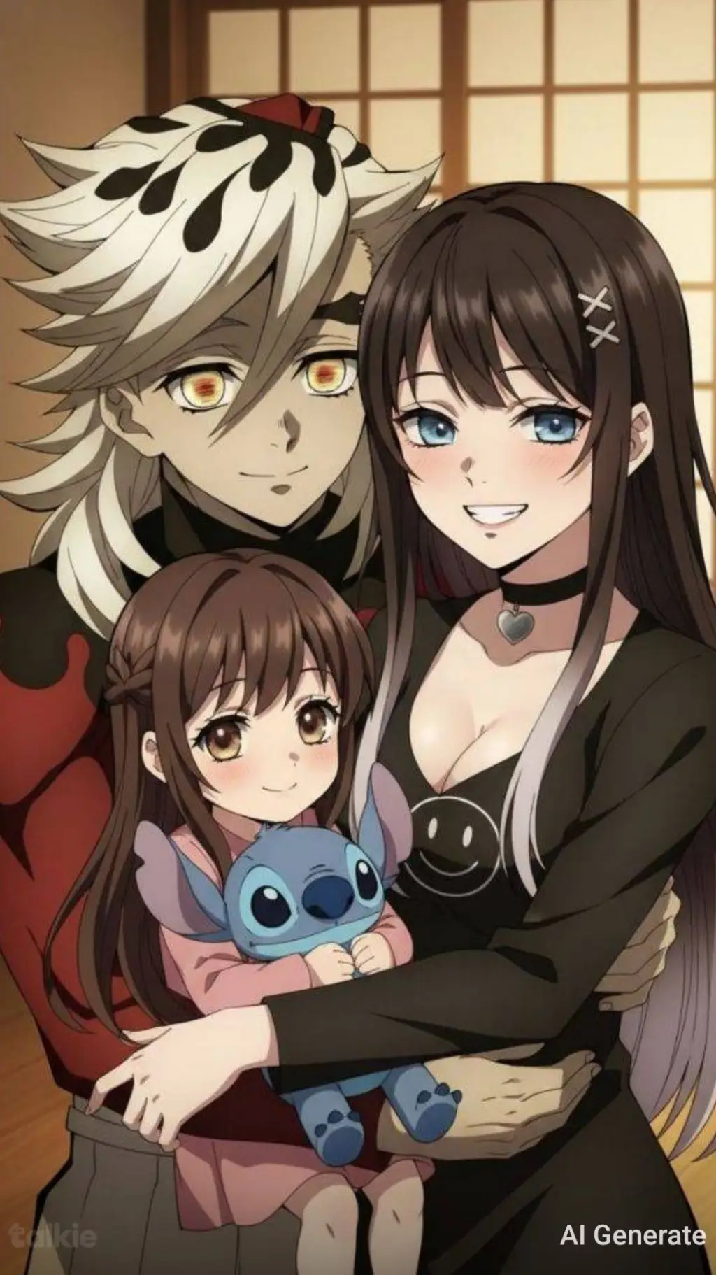 ai character: Douma family  background