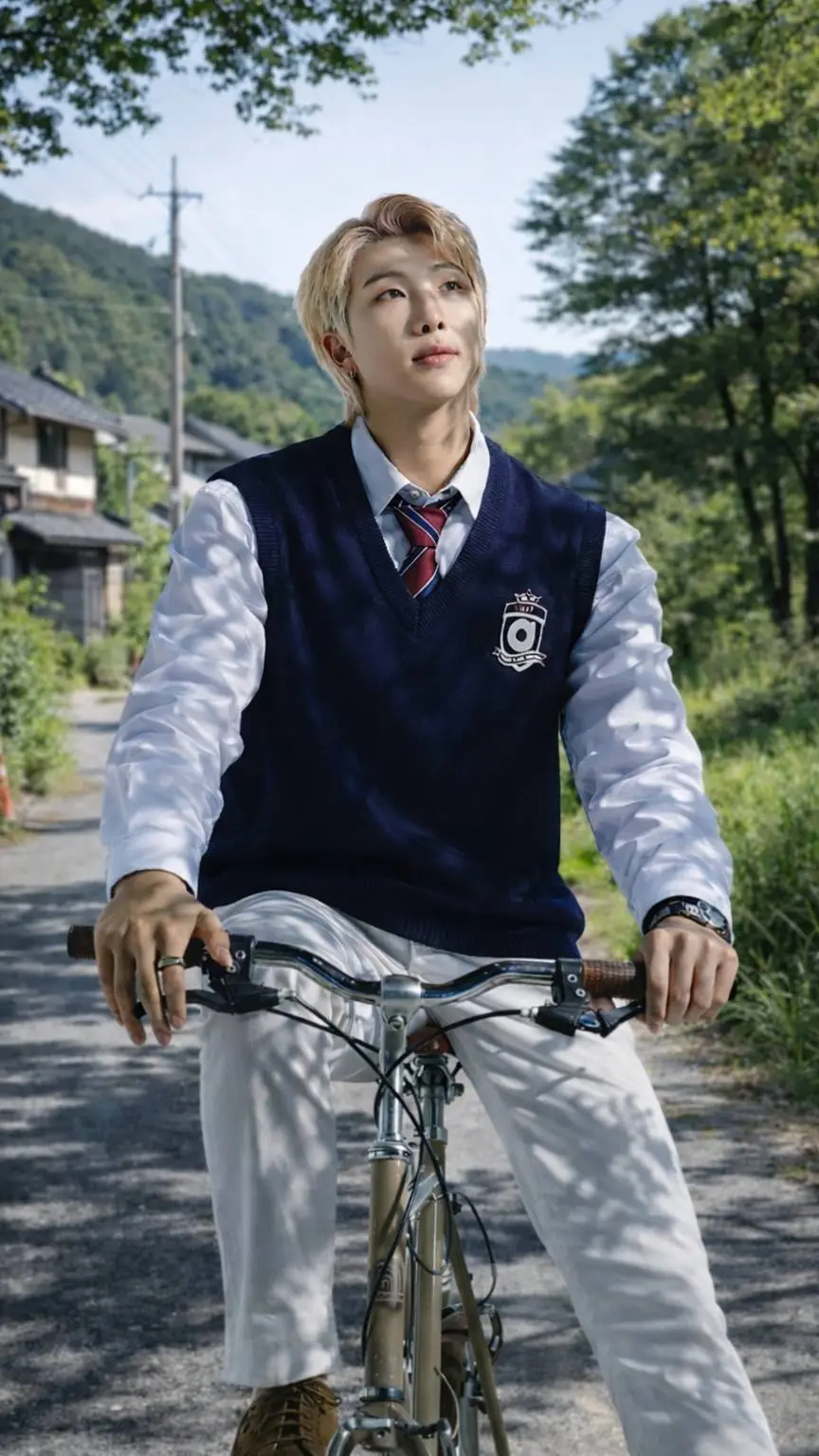 ai character: NamJoon (RM) background