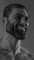 ai character: gigachad background
