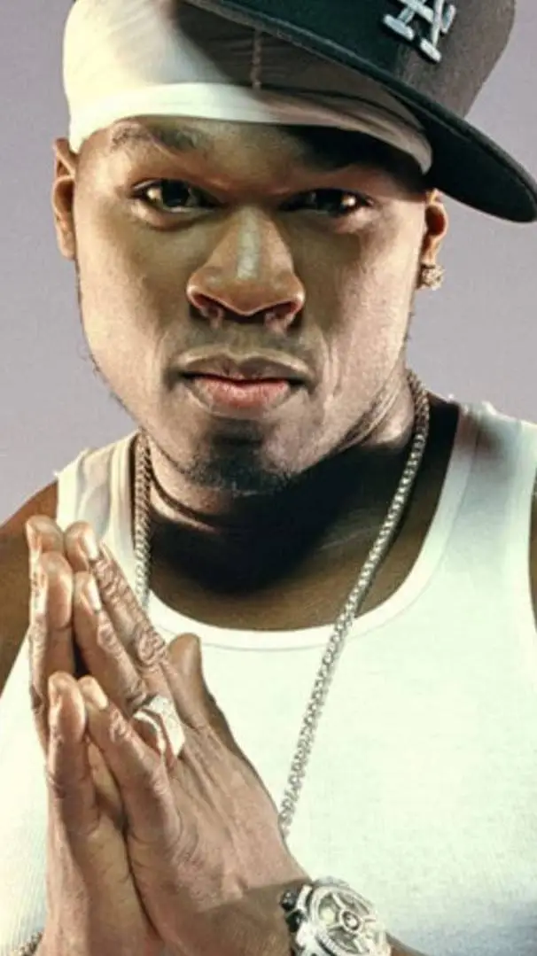 ai character: 50 Cent background
