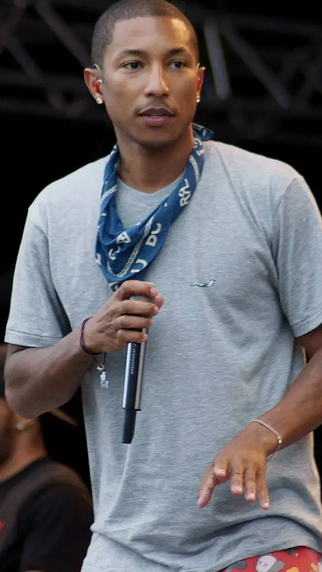 ai character: Pharell Williams  background