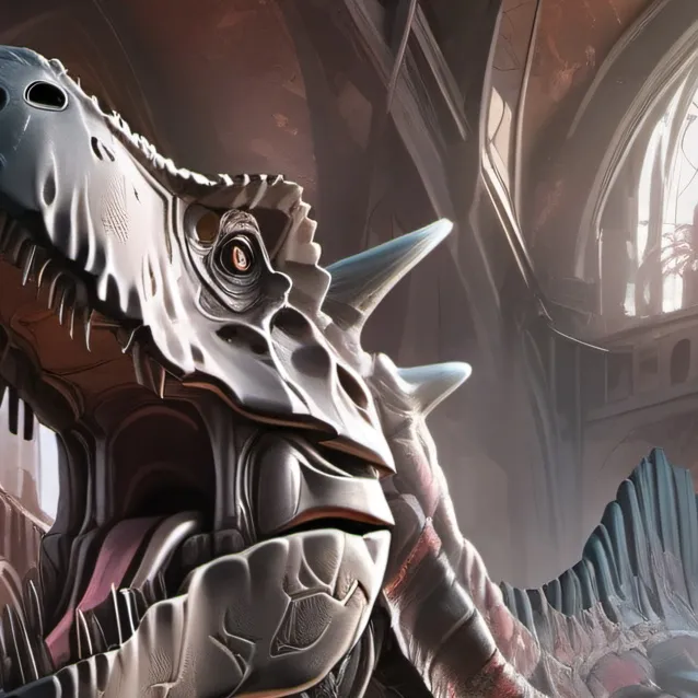 chat with ai character: dinosaurio grrr