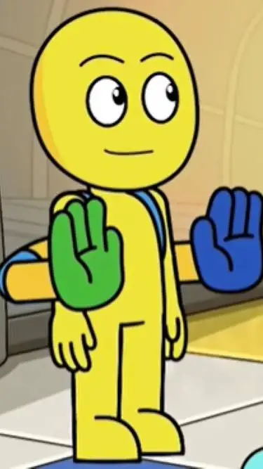 ai character: GameToons Player background