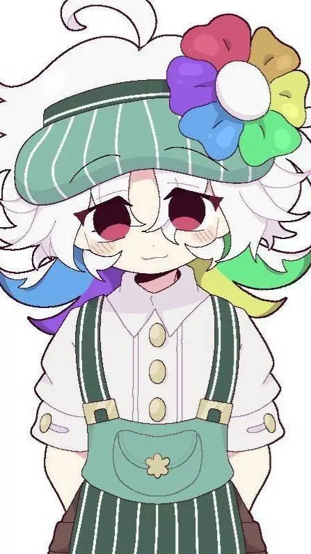 ai character: 💐DANDY SICK?!🌷 background