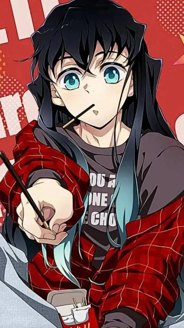 ai character: muichiro 😎 background