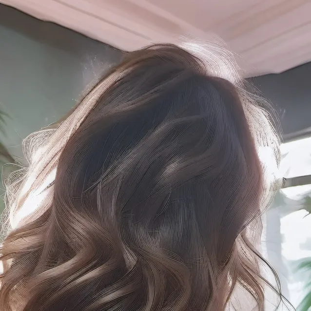 chat with ai character: long brown wig 2