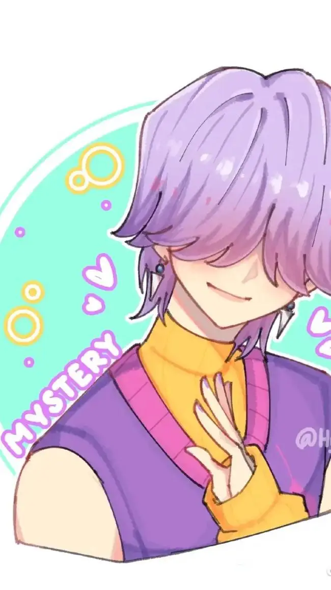 ai character: ♥️?? MYSTERY??♥️ background