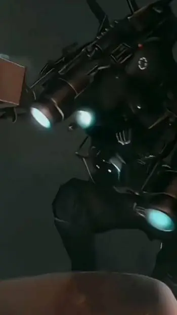 ai character: titan camera man background