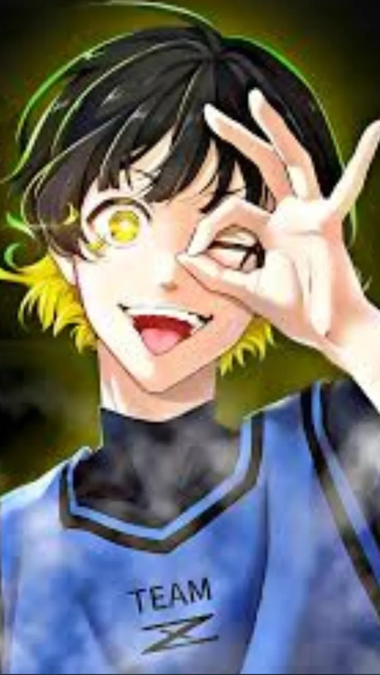 ai character: Meguru bachira 🐝 background