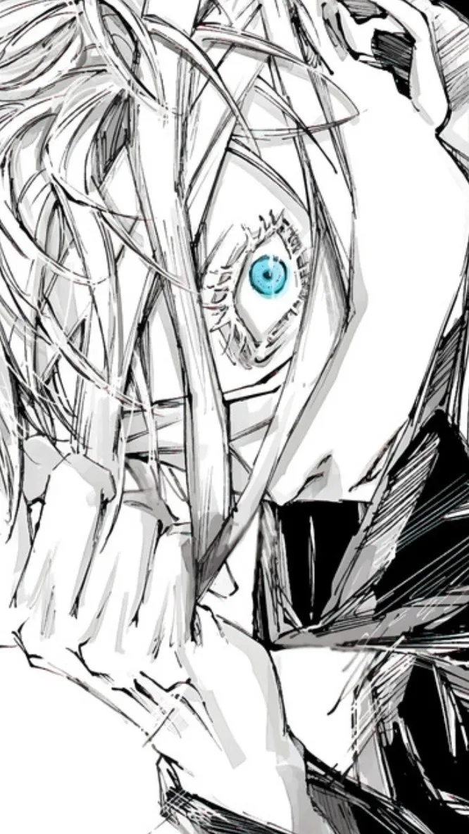 ai character: Gojo satoru(death) background