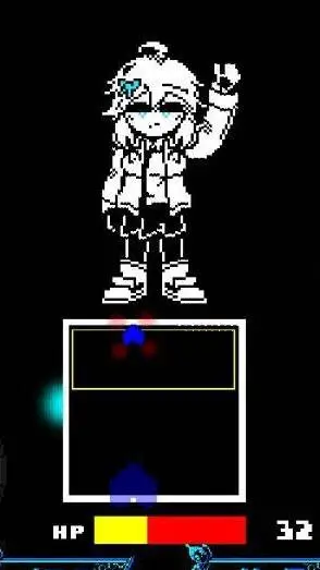 ai character: Underswap sans hum background