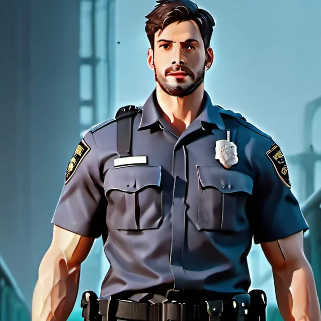 chat with ai character: police k9