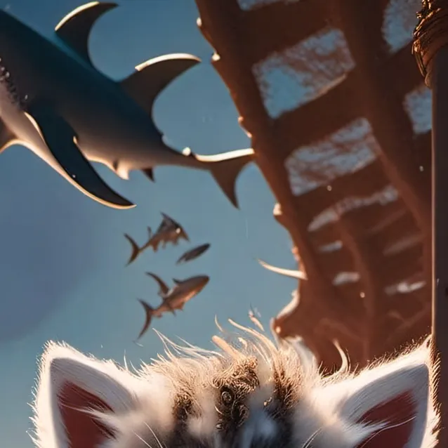chat with ai character: sharky da shark