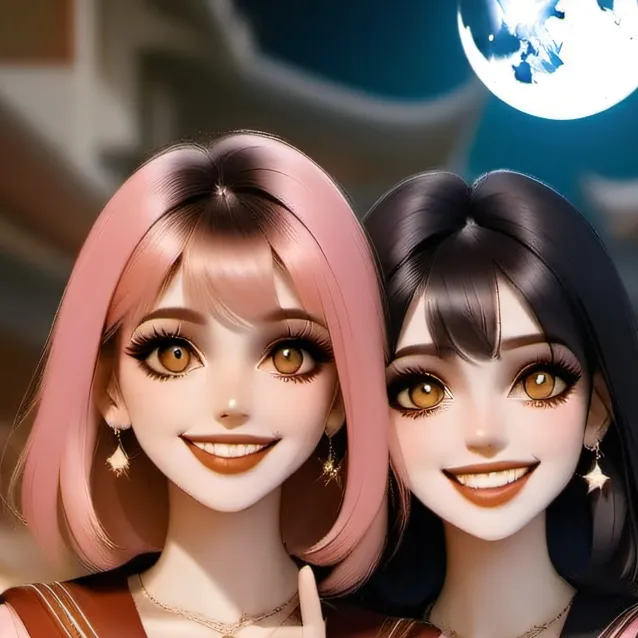 chat with ai character: Luna y Estrella