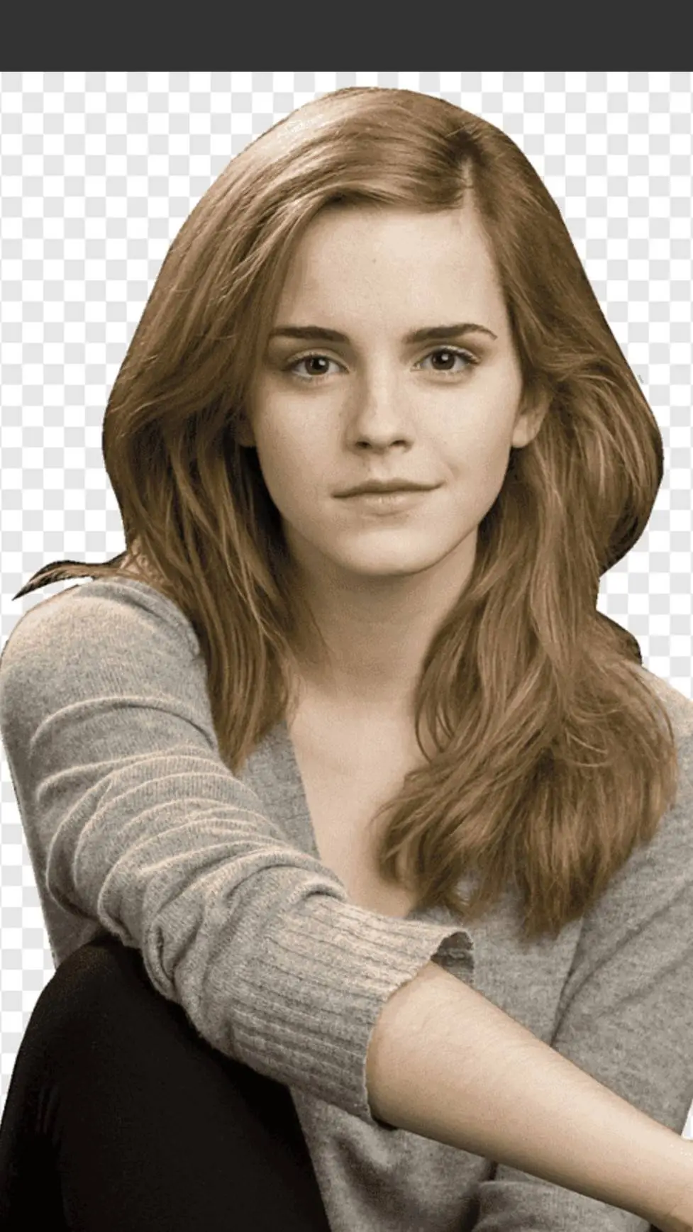 ai character: Emma Watson  background