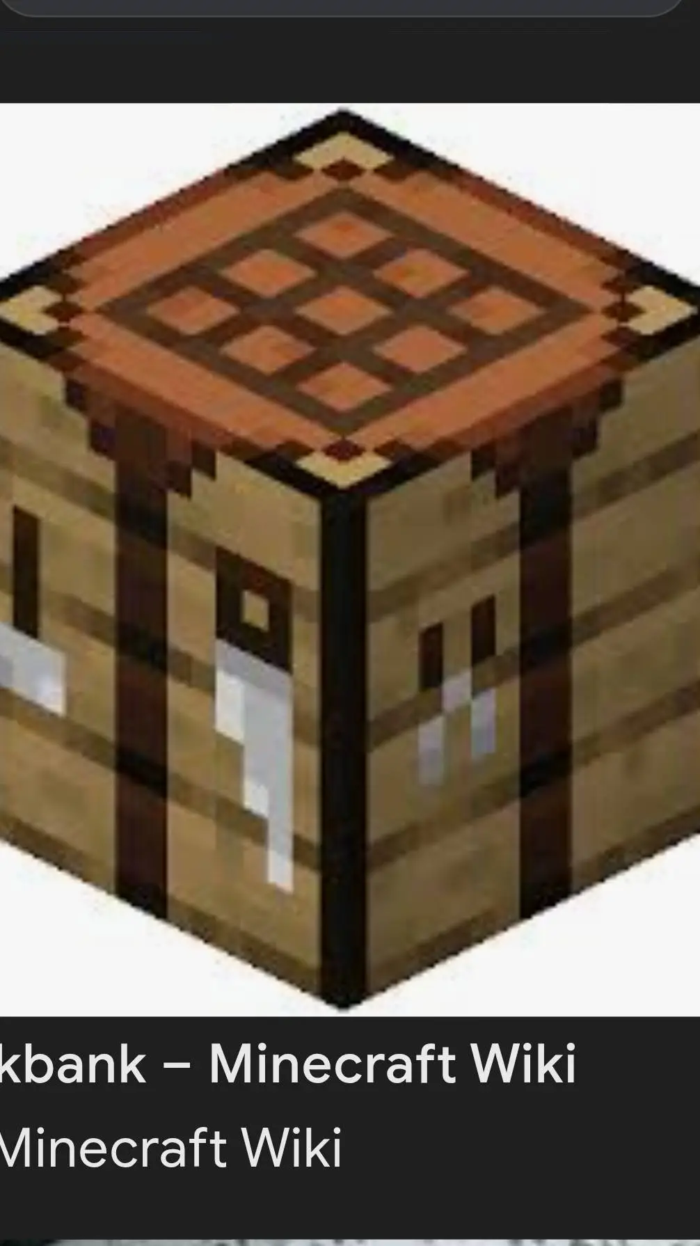 ai character: mINECRAFT  background