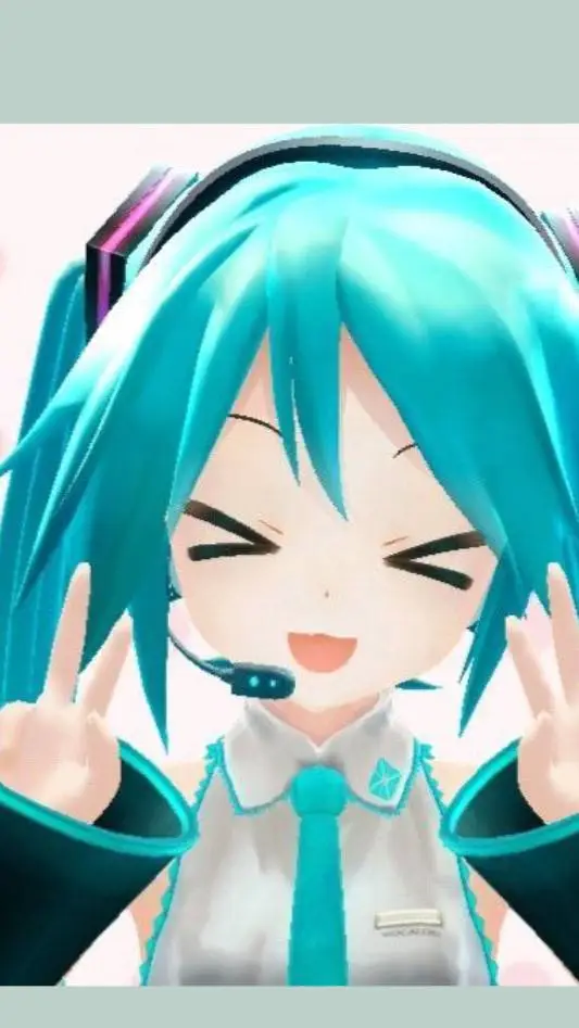 ai character: Miku background