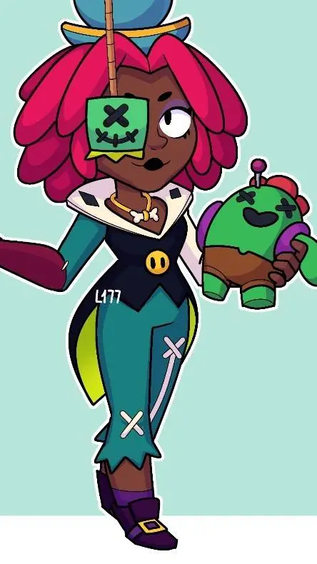 ai character: Juju Brawl Strars background