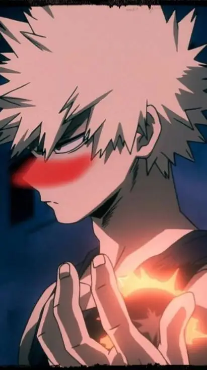 ai character: 💢Bakugo kisses 💋 background