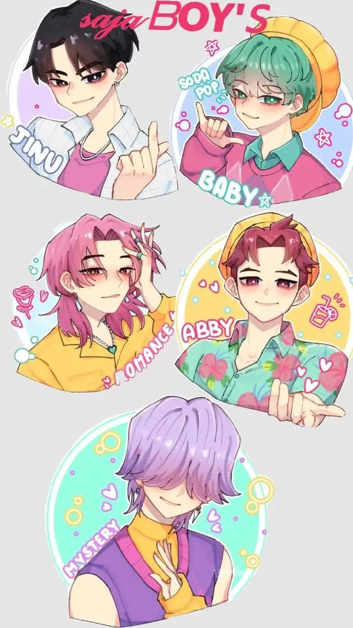 ai character: ✨star de la K-pop✨ background