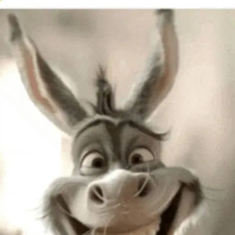 chat with ai character: funny donkey