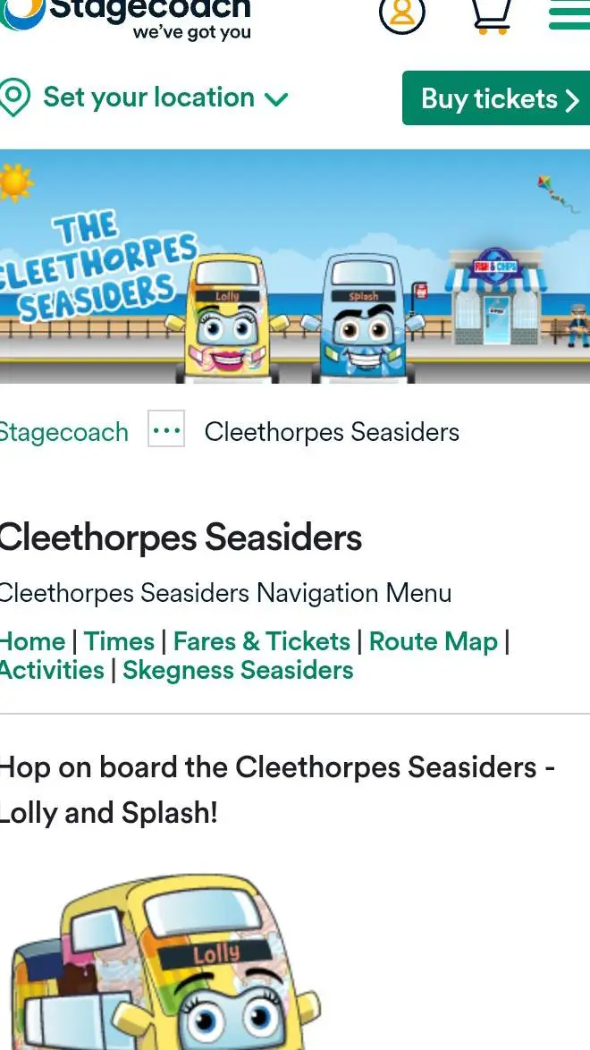 ai character: Cleethorpes sea background