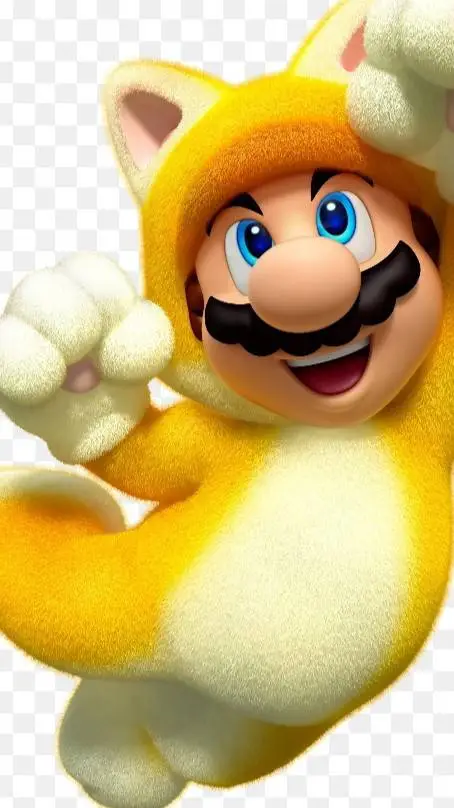 ai character: cat mario background
